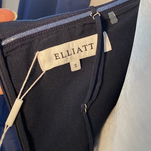 NWT ELLIATT Navy Hilary Dress sz S - Picture 7 of 7
